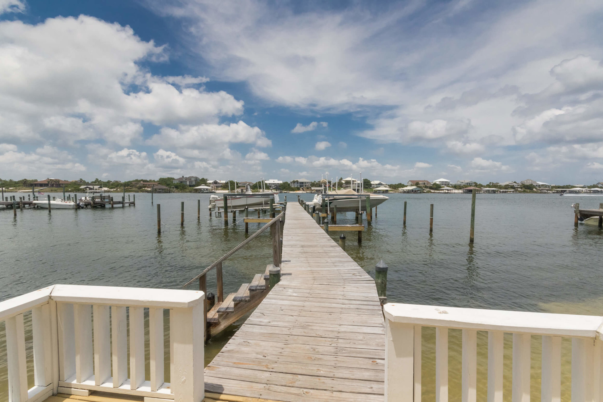 Fish of the pier to catch your own dinner at Pescador Landing in Perdido Key